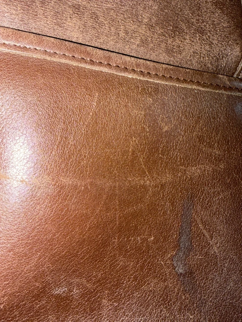 Vintage Coach Station Bag 9061 Brown Leather Crossbody USA Made Turnlock - Picture 10 of 14